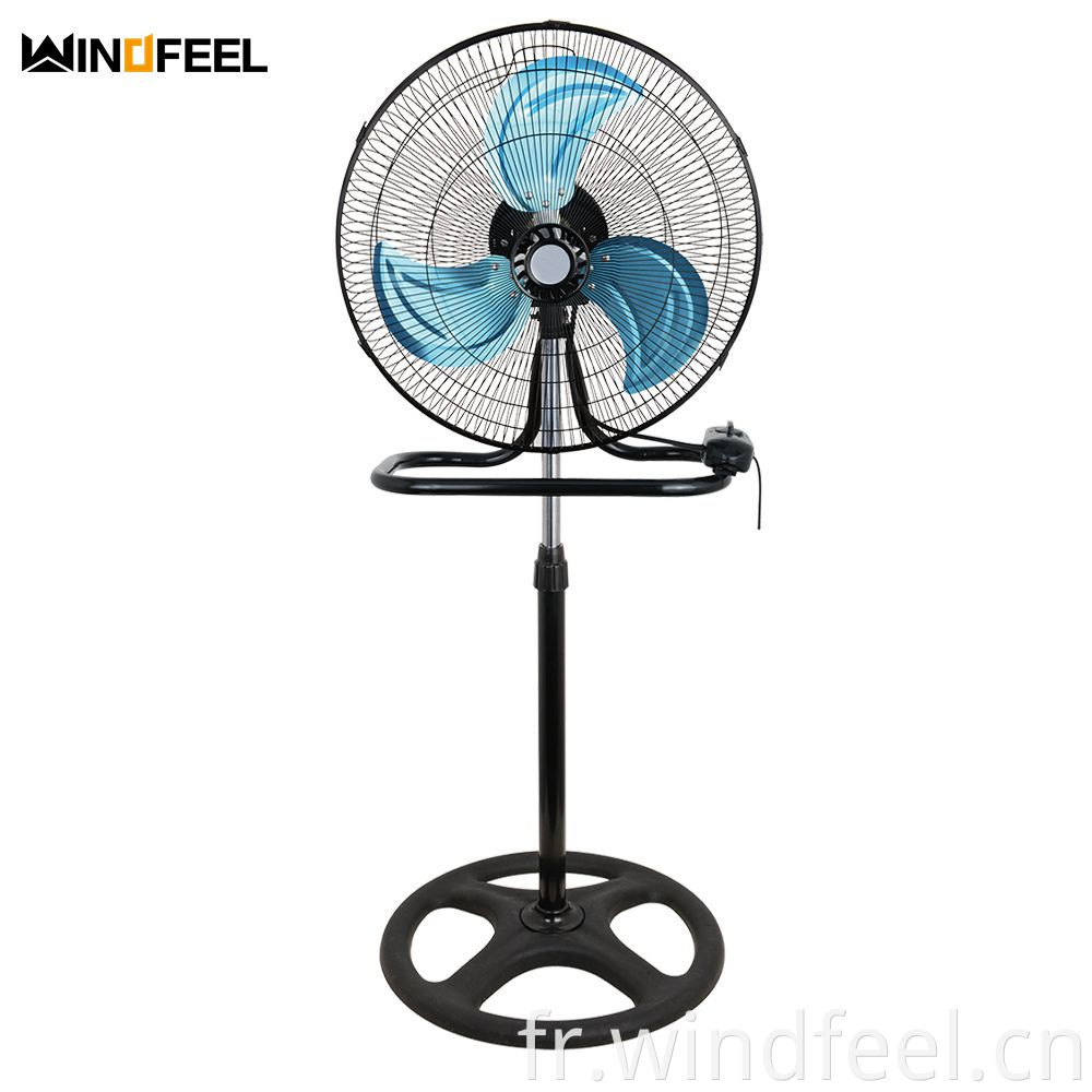 Ventilateur sur pied 18 pouces Hot Sale 3inch1